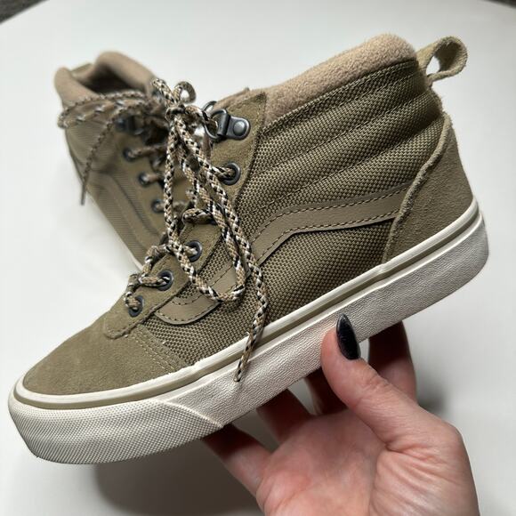 Vans Ward Hi MTE Kelp Green Sneakers - Picture 1 of 6